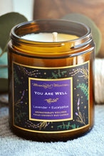 Load image into Gallery viewer, You Are Well Lavender Eucalyptus 8oz Non-Toxic Aromatherapy Candle